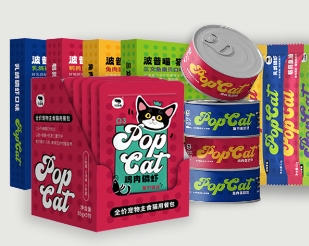 全新寵物食品策劃——波普喵